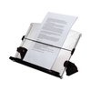 3M In-Line Adjust Desktop Copyholder, Plastic, 150 Sheet Cap, Black/Clear DH630